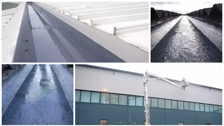 Industrial gutter cleaning Aylesbury